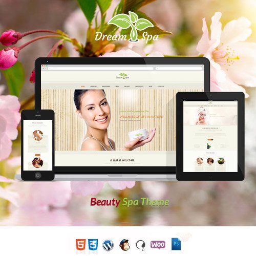 Dream Spa | Salon, Spa WordPress Theme